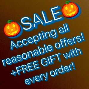 Mega Sale+ GIFT W/ORDER Everything must go! Accepting all reasonable offers!